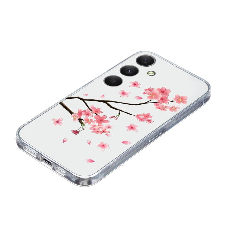 For Samsung Galaxy S25+ 5G Colorful Painting Pattern TPU Phone Case(Plum Blossom) - Galaxy S25+ 5G Cases by PMC Jewellery | Online Shopping South Africa | PMC Jewellery | Buy Now Pay Later Mobicred