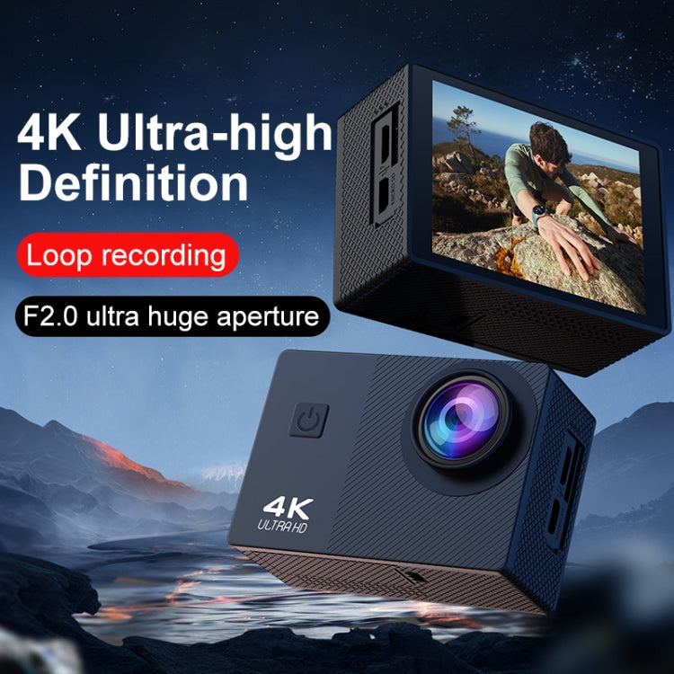 I5-359 2.0 inch IPS HD Screen Wide Angle Action Camera(Black) - Video Cameras by PMC TechLife | Online Shopping South Africa | PMC TechLife | Buy Now Pay Later Mobicred