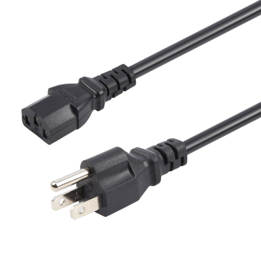 US Plug Computer PC Power Cord 3 Pin Cable, Length:5m(Black) - Power Cord by PMC Jewellery | Online Shopping South Africa | PMC Jewellery | Buy Now Pay Later Mobicred