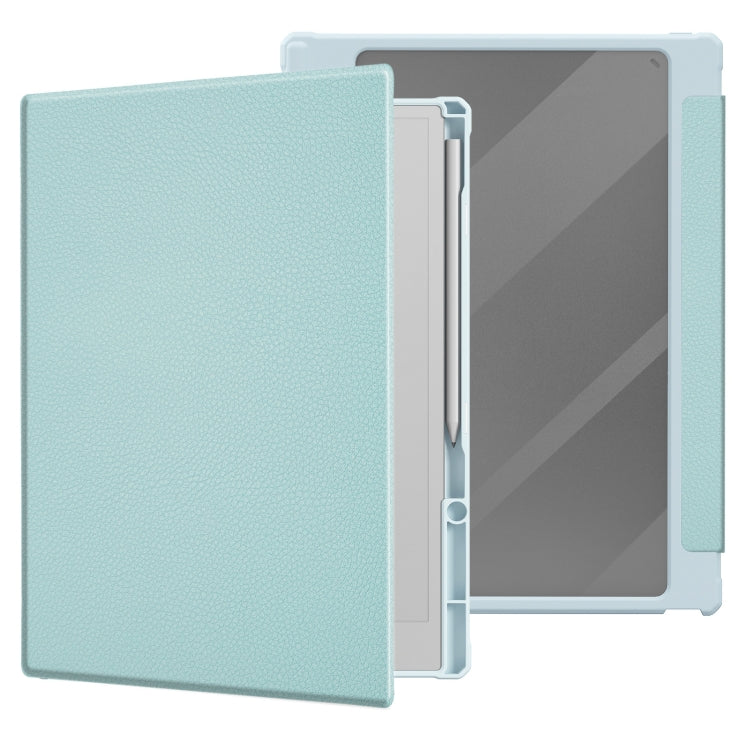 For reMarkable Paper Pro 2024 11.8 inch Acrylic PU Smart Leather Tablet Case(Emerald) - Lenovo by PMC TechLife | Online Shopping South Africa | PMC TechLife | Buy Now Pay Later Mobicred