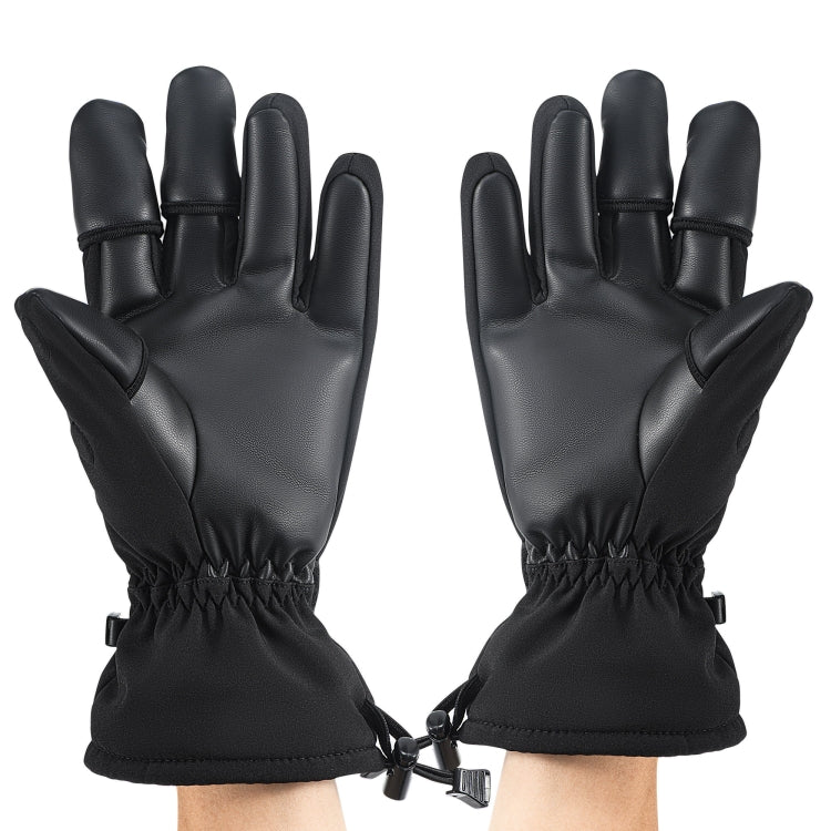 STARTRC Universal Drone Remote Control Photography Gloves Winter Warm Gloves, Size:L(Black) - free shipping - PMC TechLife - Order now!