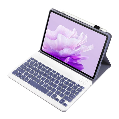 For Huawei MatePad 11.5 S 2024 AH20 Ultra-thin Detachable Bluetooth Keyboard Leather Tablet Case(Lavender White) - Others Keyboard by PMC Jewellery | Online Shopping South Africa | PMC Jewellery | Buy Now Pay Later Mobicred