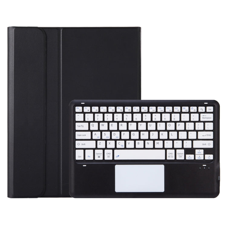 For vivo Pad3 12.1 inch AV10-A TPU Ultra-thin Detachable Bluetooth Keyboard Leather Case with Touchpad(Black + White) - Others Keyboard by PMC Jewellery | Online Shopping South Africa | PMC Jewellery | Buy Now Pay Later Mobicred