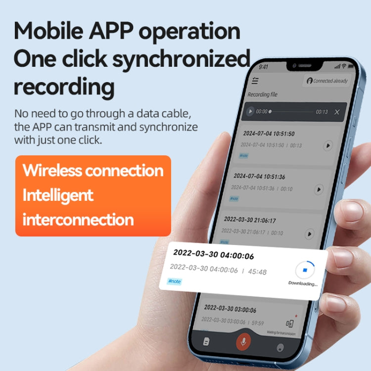 Q70A Magnetic Noise Reduction Voice Recording Pen Support APP Control, Memory:64GB(Black) - Recording Pen by PMC TechLife | Online Shopping South Africa | PMC TechLife | Buy Now Pay Later Mobicred