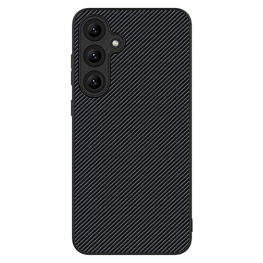 For Samsung Galaxy S25+ 5G Carbon Fiber Texture Printing Phone Case(Black) - Galaxy S25+ 5G Cases by PMC Jewellery | Online Shopping South Africa | PMC Jewellery | Buy Now Pay Later Mobicred