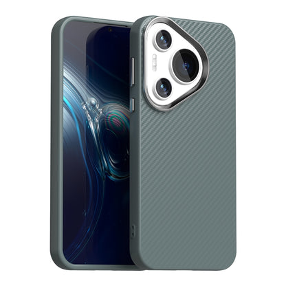 For Huawei Pura 70 Pro+ Carbon Fiber Series IMD Phone Case(Grey) - Huawei Cases by PMC Jewellery | Online Shopping South Africa | PMC Jewellery | Buy Now Pay Later Mobicred