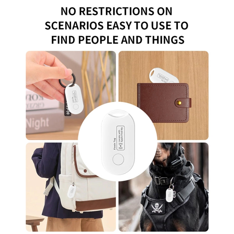 F1 Global Location Tracker Anti-lost Device(White) - Personal Tracker by PMC Jewellery | Online Shopping South Africa | PMC Jewellery | Buy Now Pay Later Mobicred