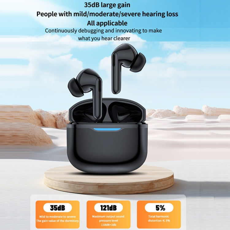Bluetooth 5.3 In-ear AI Smart Recognition Hearing Aid(White) - free shipping - PMC Jewellery - Order now!