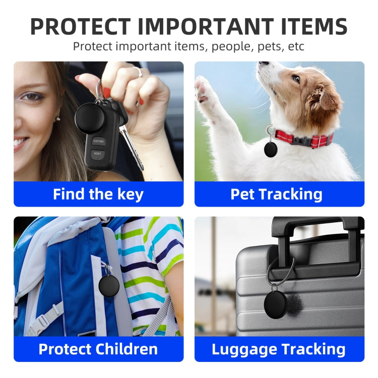 F8 Waterproof Global Location Tracker Anti-lost Device(Black) - Personal Tracker by PMC Jewellery | Online Shopping South Africa | PMC Jewellery | Buy Now Pay Later Mobicred