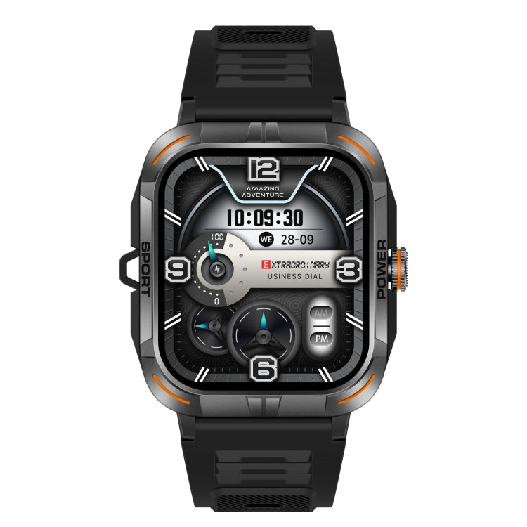 ZW69 1.97 inch AMOLED Outdoor Sports BT Call Smart Watch, Blood Oxygen / Heart Rate / Remote Photography / Sleep monitoring(Black) - Smart Wristbands by PMC TechLife | Online Shopping South Africa | PMC TechLife | Buy Now Pay Later Mobicred