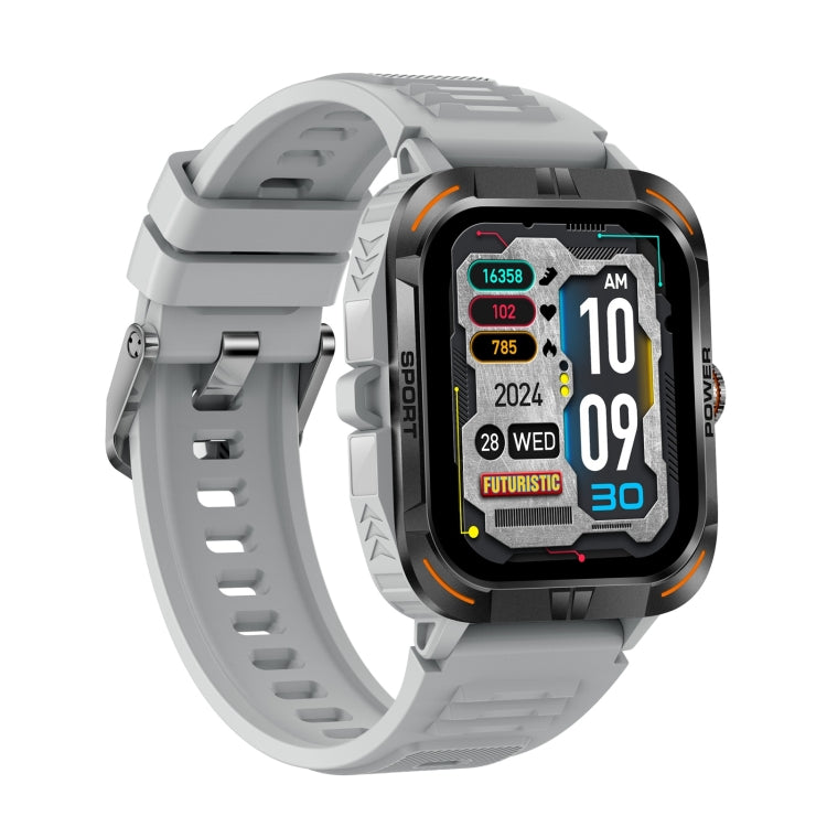 ZW69 1.97 inch AMOLED Outdoor Sports BT Call Smart Watch, Blood Oxygen / Heart Rate / Remote Photography / Sleep monitoring(Grey) - Smart Wristbands by PMC TechLife | Online Shopping South Africa | PMC TechLife | Buy Now Pay Later Mobicred