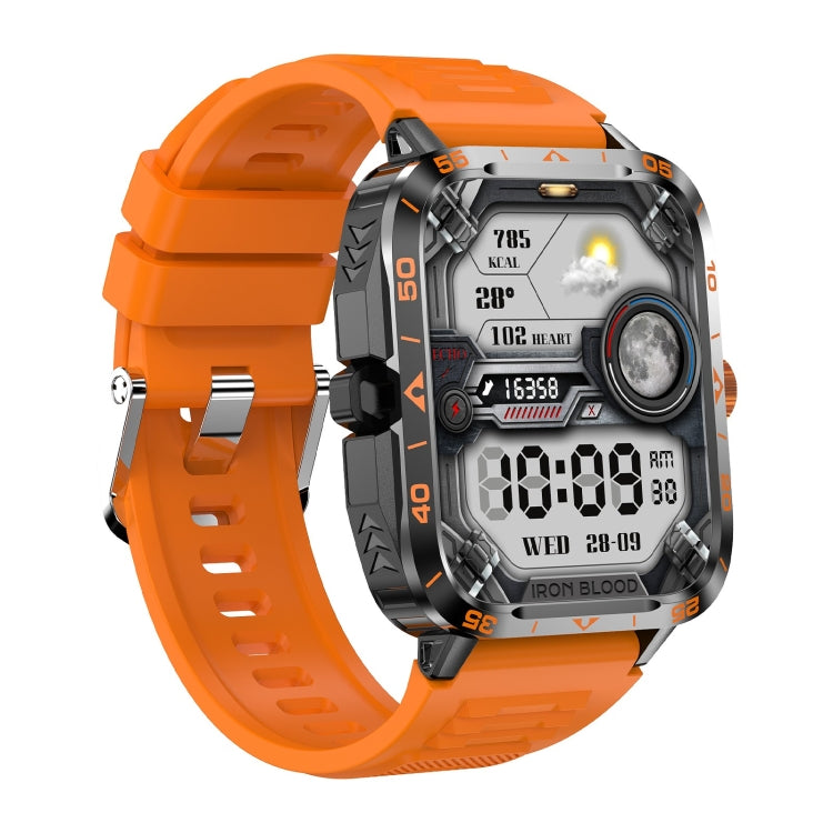 ZW59 1.95 inch BT Call Sports Smart Watch, Blood Oxygen / Heart Rate / Remote Photography(Orange) - free shipping - PMC TechLife - Order now!
