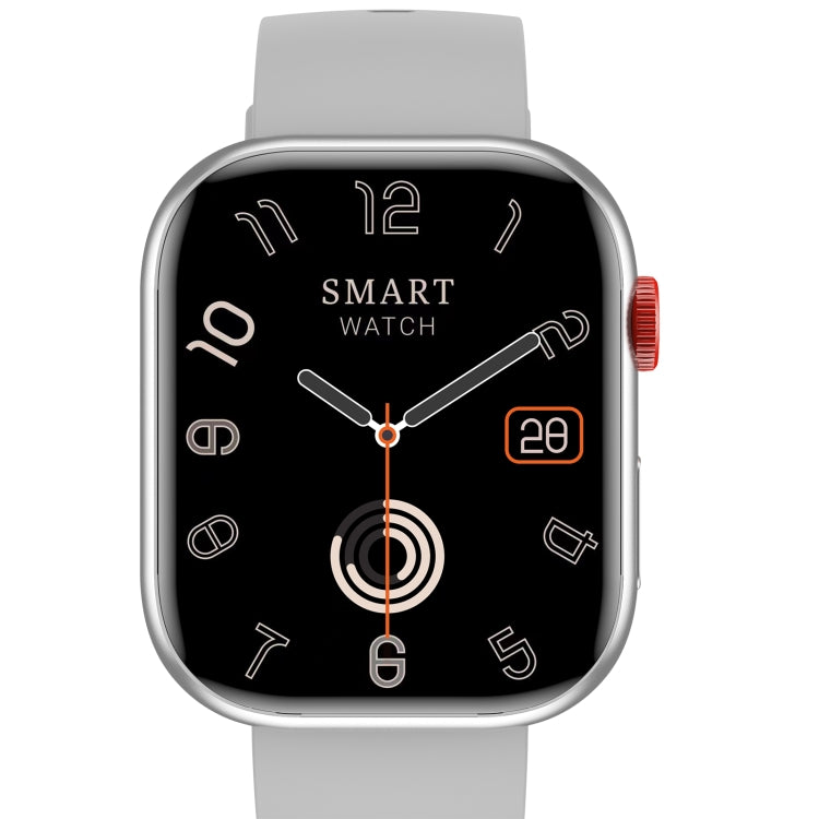 LC88 2 inch Square Screen BT Call Smart Watch, Heart Rate / Blood Pressure / Blood Oxygen / Sleep Monitoring(Silver) - Smart Wristbands by PMC TechLife | Online Shopping South Africa | PMC TechLife | Buy Now Pay Later Mobicred