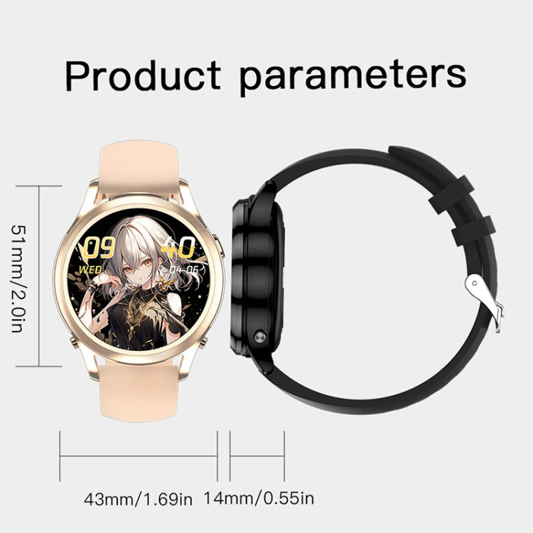 X17 mini 1.27 inch IP67 Waterproof 2 in 1 Bluetooth Earphone Smart Watch(Gold) - Smart Wristbands by PMC TechLife | Online Shopping South Africa | PMC TechLife | Buy Now Pay Later Mobicred