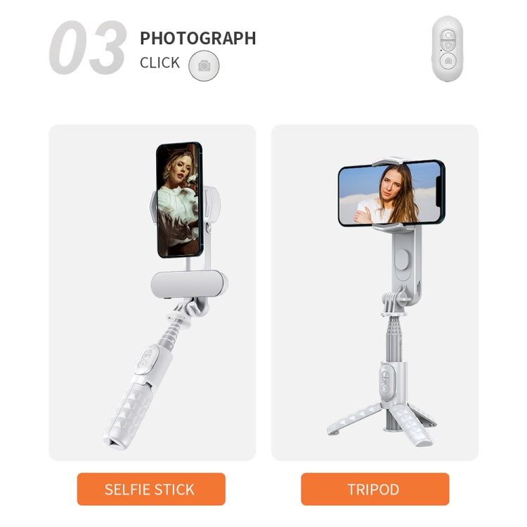 FUNSNAP Capture Q3 Single Axis Handheld Gimbal Phone Live Stabilizer(White) - free shipping - PMC TechLife - Order now!