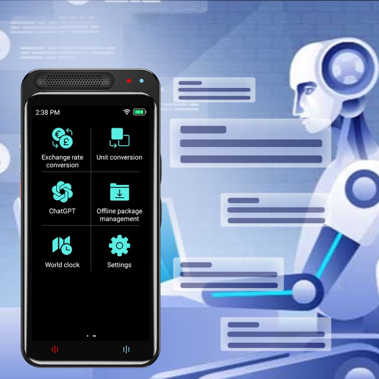 VORMOR Z6 5.0 inch HD Touch Screen Smart AI Translator 139 Languages with Offline Translation / Photo Translation -  by PMC TechLife | Online Shopping South Africa | PMC TechLife | Buy Now Pay Later Mobicred