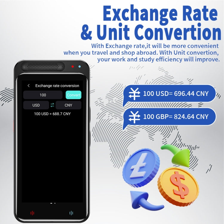 VORMOR Z6 5.0 inch HD Touch Screen Smart AI Translator 139 Languages with Offline Translation / Photo Translation -  by PMC TechLife | Online Shopping South Africa | PMC TechLife | Buy Now Pay Later Mobicred