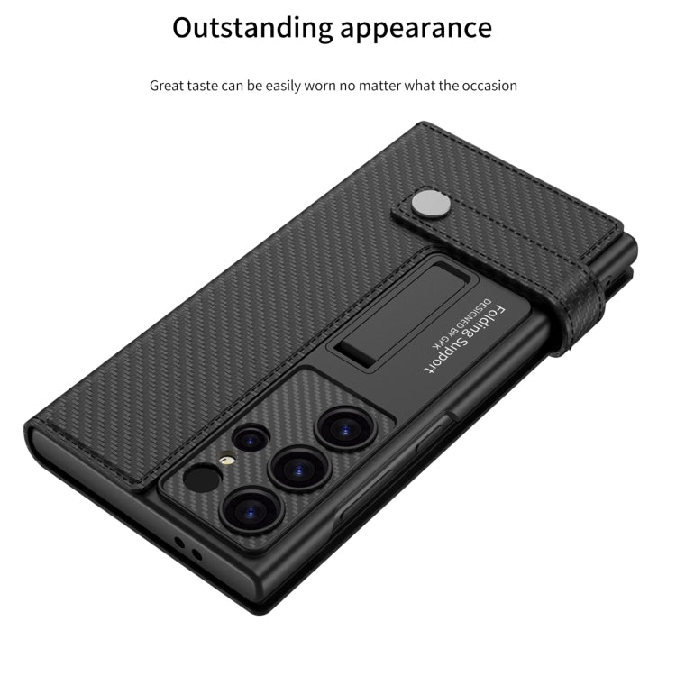 For Samsung Galaxy S25 Ultra 5G GKK Flip Wallet Leather Phone Case, Without Pen(Green) - Galaxy S25 Ultra 5G Cases by GKK | Online Shopping South Africa | PMC Jewellery | Buy Now Pay Later Mobicred