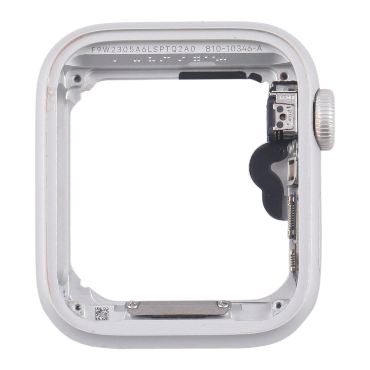 For Apple Watch Series 4 40MM LTE Aluminium Alloy Middle Frame Bezel Plate with Crown Spin Axis Flex Cable(Silver) - Middle Frame by PMC TechLife | Online Shopping South Africa | PMC TechLife | Buy Now Pay Later Mobicred