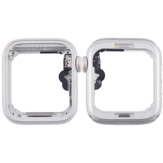 For Apple Watch Series 5 40MM LTE Aluminium Alloy Middle Frame Bezel Plate with Crown Spin Axis Flex Cable(Silver) - Middle Frame by PMC Jewellery | Online Shopping South Africa | PMC Jewellery | Buy Now Pay Later Mobicred