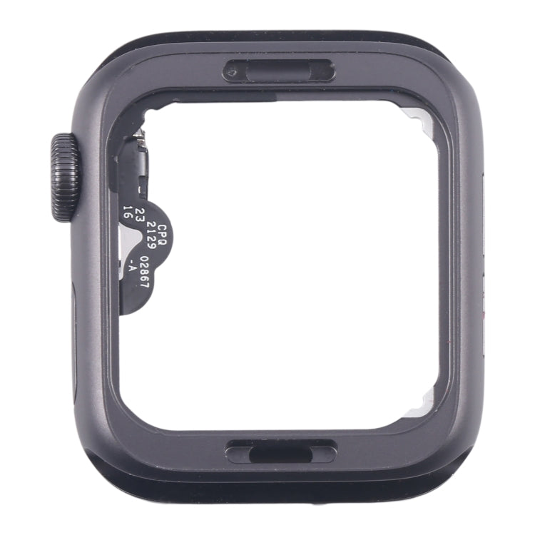 For Apple Watch SE 2020 40MM LTE Aluminium Alloy Middle Frame Bezel Plate with Crown Spin Axis Flex Cable(Grey) - Middle Frame by PMC TechLife | Online Shopping South Africa | PMC TechLife | Buy Now Pay Later Mobicred