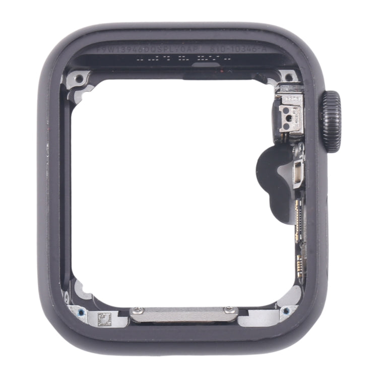 For Apple Watch Series 5 40MM GPS Aluminium Alloy Middle Frame Bezel Plate with Crown Spin Axis Flex Cable(Grey) - Middle Frame by PMC TechLife | Online Shopping South Africa | PMC TechLife | Buy Now Pay Later Mobicred