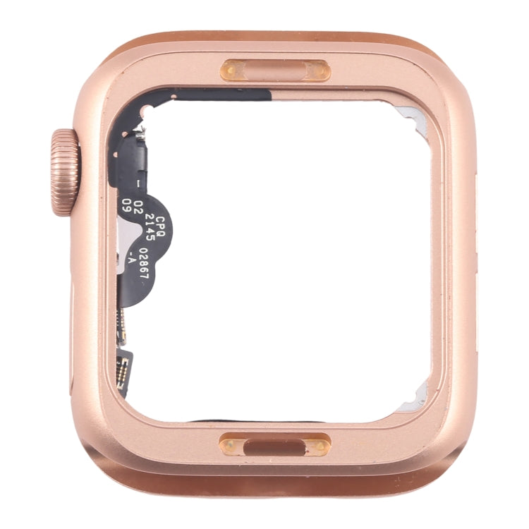 For Apple Watch SE 2020 40MM GPS Aluminium Alloy Middle Frame Bezel Plate with Crown Spin Axis Flex Cable(Gold) - free shipping - PMC TechLife - Order now!