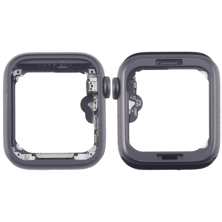 For Apple Watch Series 5 44MM LTE Aluminium Alloy Middle Frame Bezel Plate with Crown Spin Axis Flex Cable(Grey) - Middle Frame by PMC TechLife | Online Shopping South Africa | PMC TechLife | Buy Now Pay Later Mobicred