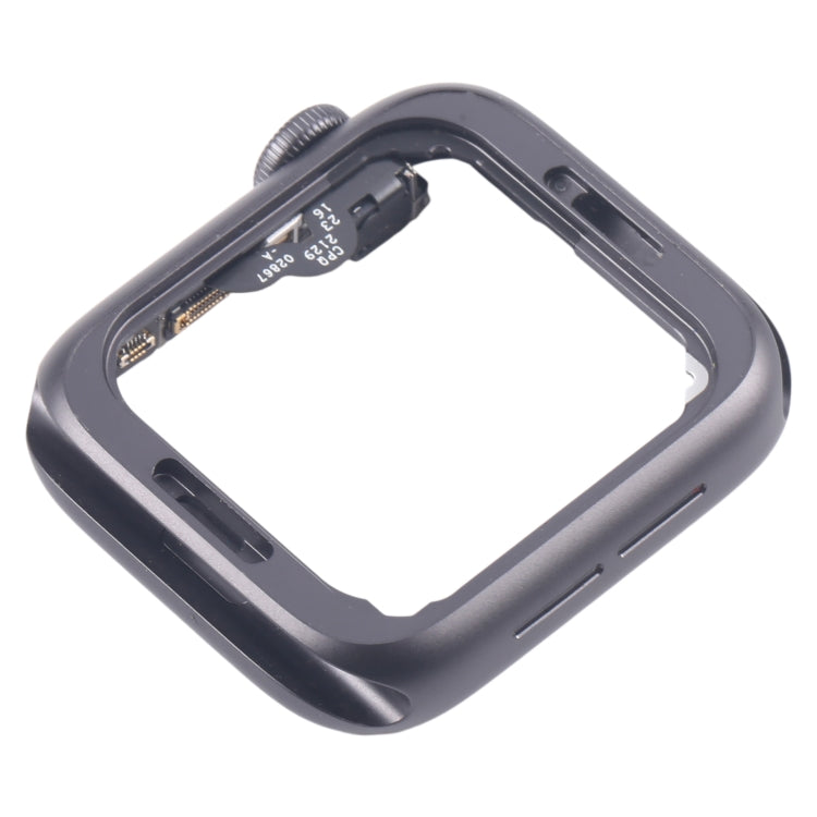 For Apple Watch Series 5 44MM LTE Aluminium Alloy Middle Frame Bezel Plate with Crown Spin Axis Flex Cable(Grey) - Middle Frame by PMC TechLife | Online Shopping South Africa | PMC TechLife | Buy Now Pay Later Mobicred