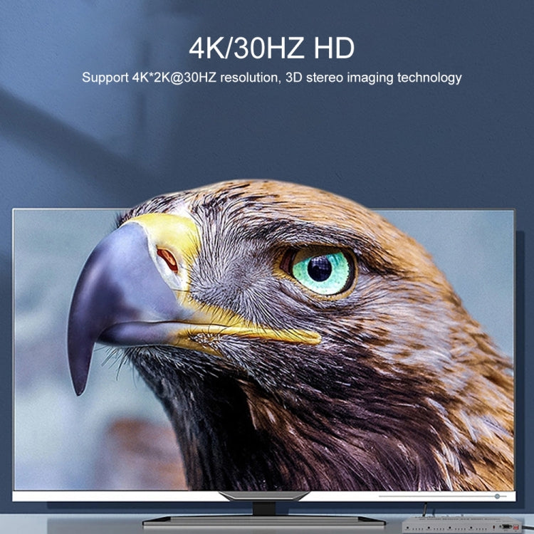 Measy MT4324 4K 30Hz 2 In 4 Out HDMI Matrix Switch Support Seamless Switching, EU Plug(Black) - free shipping - PMC TechLife - Order now!