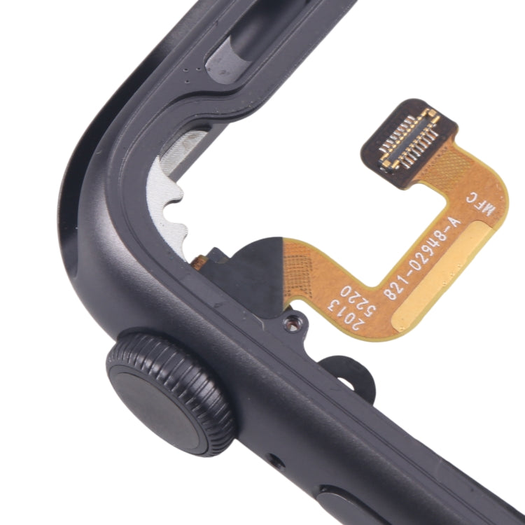 For Apple Watch Series 6 40MM LTE Aluminium Alloy Middle Frame Bezel Plate with Crown Spin Axis Flex Cable(Grey) - Middle Frame by PMC TechLife | Online Shopping South Africa | PMC TechLife | Buy Now Pay Later Mobicred