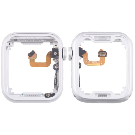 For Apple Watch Series 6 40MM LTE Aluminium Alloy Middle Frame Bezel Plate with Crown Spin Axis Flex Cable(Silver) - Middle Frame by PMC Jewellery | Online Shopping South Africa | PMC Jewellery | Buy Now Pay Later Mobicred