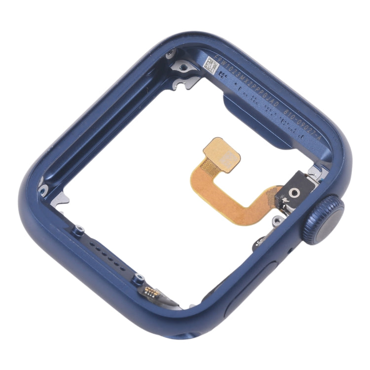 For Apple Watch Series 6 40MM LTE Aluminium Alloy Middle Frame Bezel Plate with Crown Spin Axis Flex Cable(Blue) - Middle Frame by PMC TechLife | Online Shopping South Africa | PMC TechLife | Buy Now Pay Later Mobicred