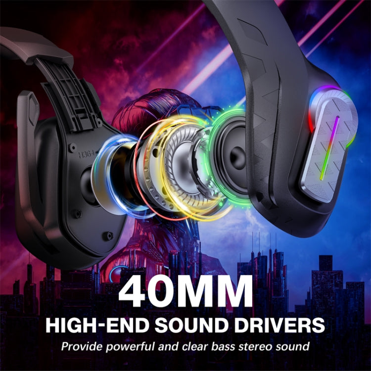 KOTION EACH G4100 Head-mounted Stereo Gaming Earphone with Mic, Black, Length: About 2.1m - Multimedia Headset by KOTION EACH | Online Shopping South Africa | PMC TechLife | Buy Now Pay Later Mobicred