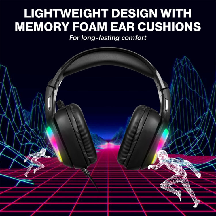KOTION EACH G4100 Head-mounted Stereo Gaming Earphone with Mic, Black, Length: About 2.1m - Multimedia Headset by KOTION EACH | Online Shopping South Africa | PMC TechLife | Buy Now Pay Later Mobicred