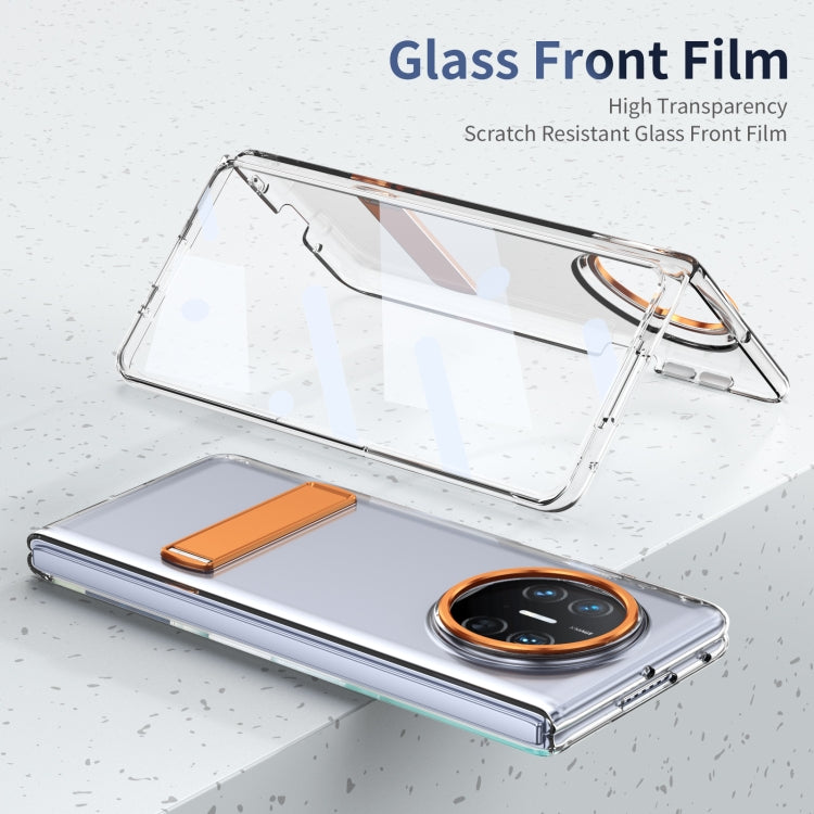 For Huawei Mate X5 Ice-Cold Holder PC Hybrid TPU Phone Case(Orange) - Huawei Cases by PMC TechLife | Online Shopping South Africa | PMC TechLife | Buy Now Pay Later Mobicred