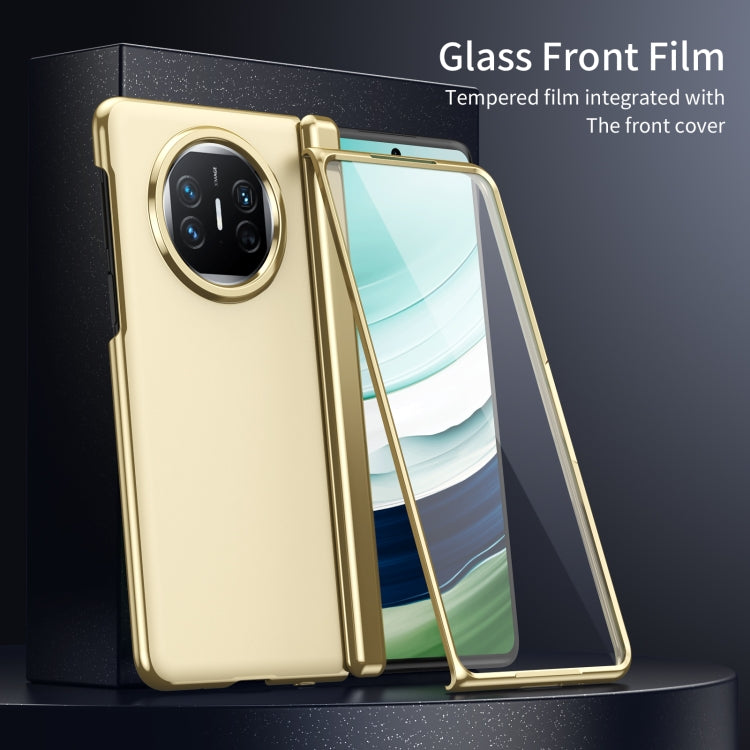 For Huawei Mate X5 Integrated AG Frosted Vacuum Plating Phone Case(Gold) - Huawei Cases by PMC TechLife | Online Shopping South Africa | PMC TechLife | Buy Now Pay Later Mobicred