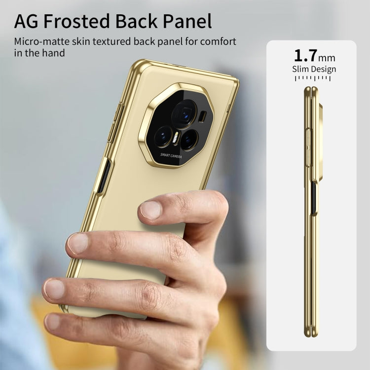 For Honor Magic V3 Integrated AG Frosted Vacuum Plating Phone Case(Gold) - free shipping - PMC TechLife - Order now!