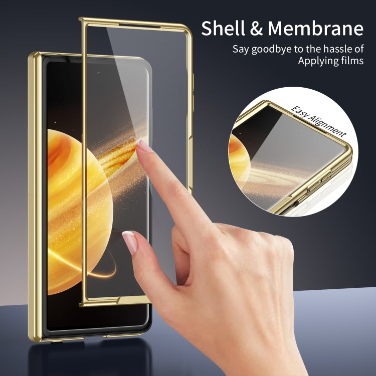 For Honor Magic V3 Integrated AG Frosted Vacuum Plating Phone Case(Gold) - free shipping - PMC TechLife - Order now!