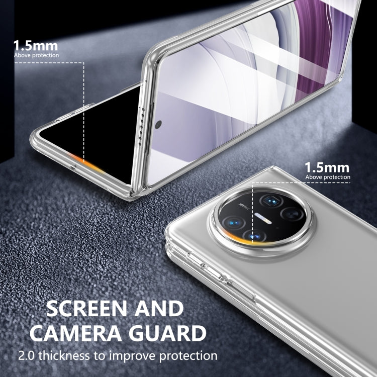 For Huawei Mate X5 lce Folding Series Integrated Clear PC Phone Case(Silver) - free shipping - PMC TechLife - Order now!