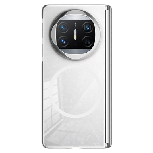 For Huawei Mate X5 / X3 Clear MagSafe PC Full Coverage Phone Case(White) - Huawei Cases by PMC Jewellery | Online Shopping South Africa | PMC Jewellery | Buy Now Pay Later Mobicred