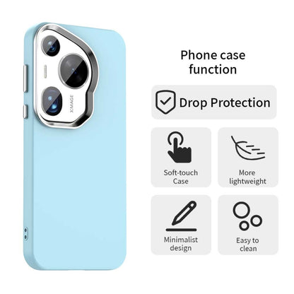 For Huawei Pura 70 Ultra Colorful Series Shockproof Phone Case(Blue) - Huawei Cases by PMC Jewellery | Online Shopping South Africa | PMC Jewellery | Buy Now Pay Later Mobicred