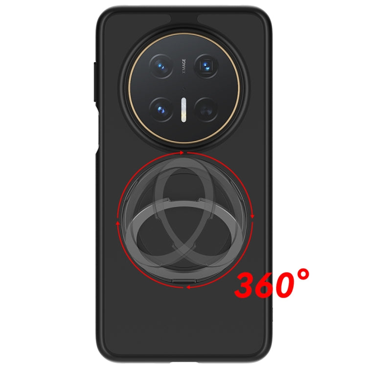 For Huawei Mate 70 Pro / 70 Pro+ Frosted 360 Degree Rotating Holder Phone Case(Green) - Huawei Cases by PMC TechLife | Online Shopping South Africa | PMC TechLife | Buy Now Pay Later Mobicred