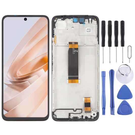 For Xiaomi Poco M6 Plus OEM LCD Screen Digitizer Full Assembly with Frame - LCD Screen by PMC Jewellery | Online Shopping South Africa | PMC Jewellery | Buy Now Pay Later Mobicred