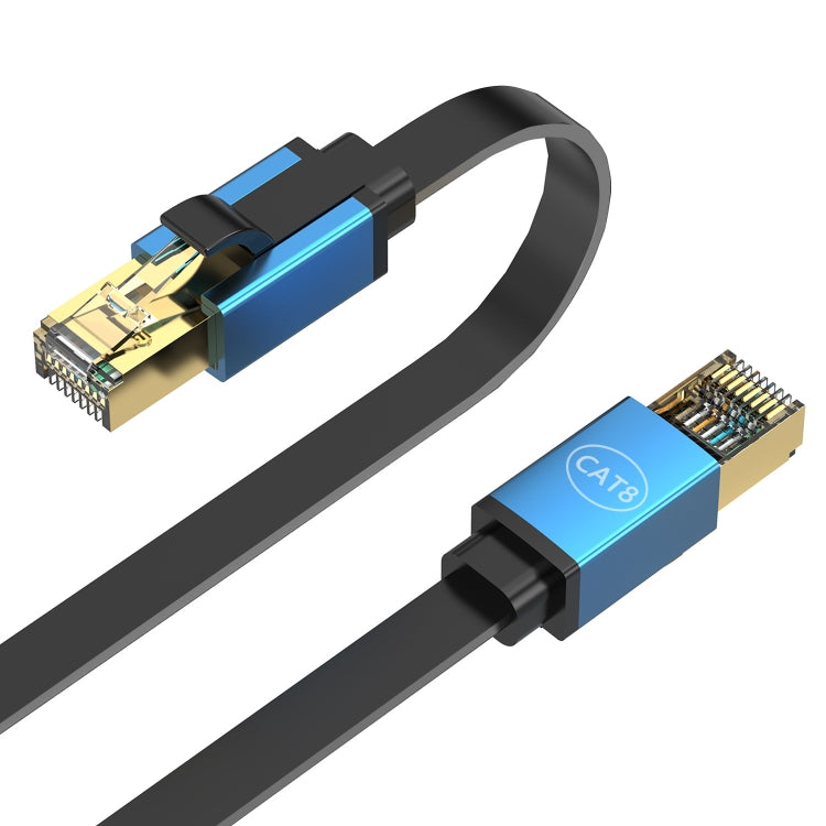 10m Cat 8 40Gbps High Speed LAN Ethernet Cable(Blue) - Lan Cable and Tools by PMC TechLife | Online Shopping South Africa | PMC TechLife | Buy Now Pay Later Mobicred