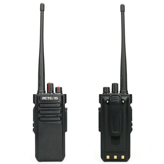 RETEVIS RT29 10W VHF136-174 MHz 16CHS Two Way Radio Handheld Walkie Talkie, EU Plug(Black) - Handheld Walkie Talkie by RETEVIS | Online Shopping South Africa | PMC Jewellery | Buy Now Pay Later Mobicred