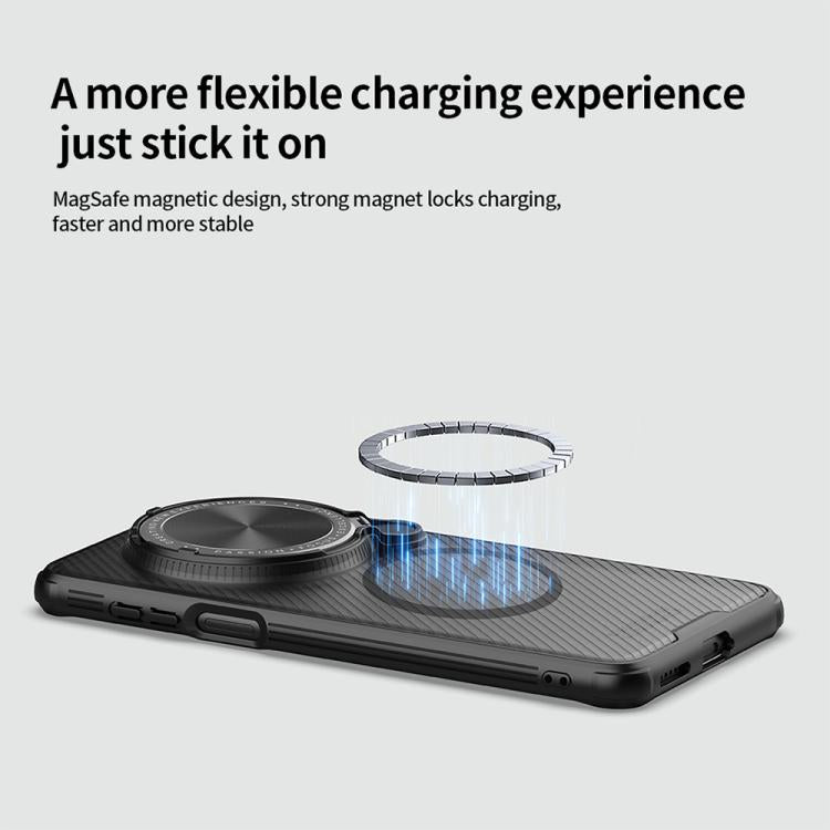 For Huawei Mate 70 Pro / 70 Pro+ NILLKIN CamShield Prop MagSafe Magnetic Translucent PC Phone Case(Black) - free shipping - PMC TechLife - Order now!