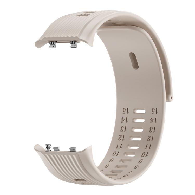 For Huawei Watch D2 Silicone Watch Band Wristband(Grey White) - Watch Bands by PMc TechLife | Online Shopping South Africa | PMc TechLife | Buy Now Pay Later Mobicred