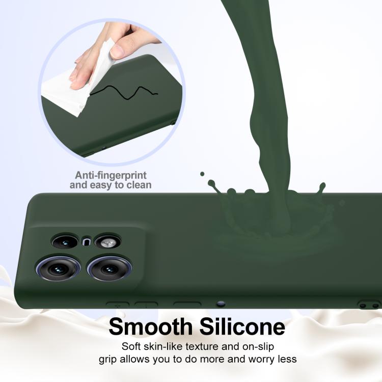 For Motorola Edge 50 Pro Shockproof Silicone Magsafe Phone Case(Dark Green) - free shipping - PMC TechLife - Order now!
