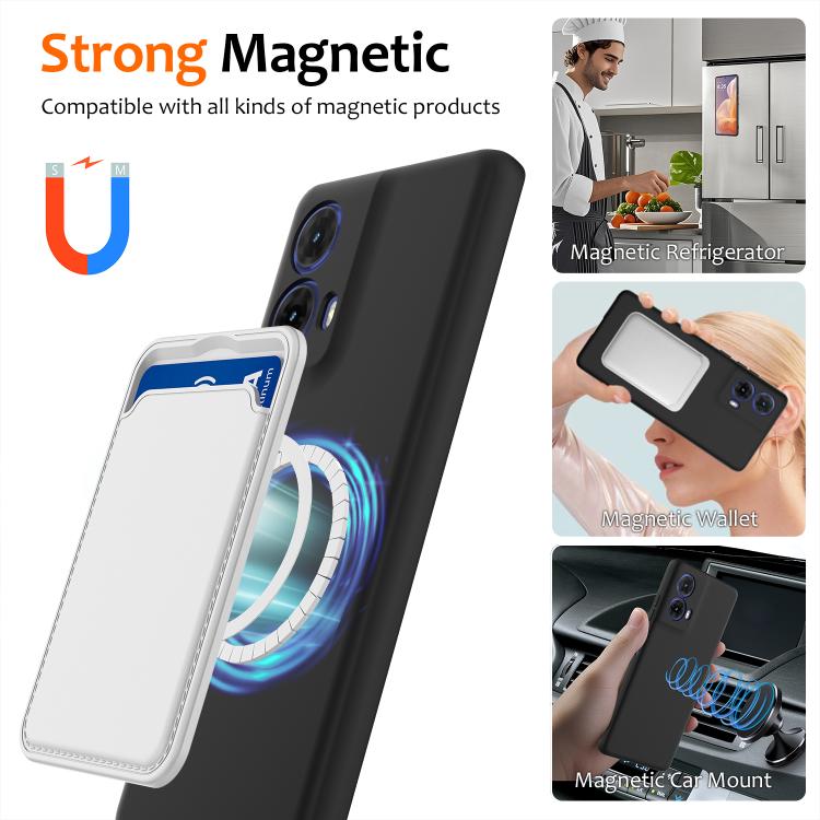 For Motorola Moto G24 Power Shockproof Silicone Magsafe Phone Case(Black) - free shipping - PMC TechLife - Order now!